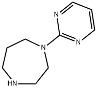 1-PYRIMIDIN-2-YL-1,4-DIAZEPANE Struktur