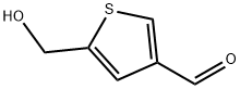 3-Thiophenecarboxaldehyde, 5-(hydroxymethyl)- (9CI) Struktur