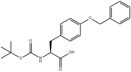 N-(tert-ブトキシカルボニル)-O-ベンジル-L-チロシン 化學(xué)構(gòu)造式