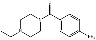 (4-AMINO-PHENYL)-(4-ETHYL-PIPERAZIN-1-YL)-METHANONE Struktur