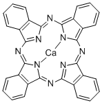 CALCIUM PHTHALOCYANINE Struktur