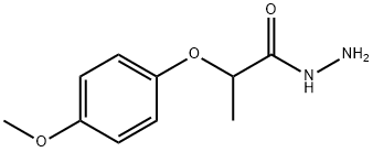 2-(4-METHOXYPHENOXY)PROPANOHYDRAZIDE Struktur