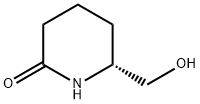 (6R)-6-(HYDROXYMETHYL)-2-PIPERIDINONE Struktur