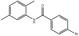 4-bromo-N-(2,5-dimethylphenyl)benzamide Struktur