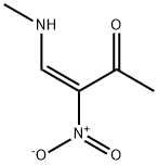 3-Buten-2-one, 4-(methylamino)-3-nitro-, (3E)- (9CI) Struktur