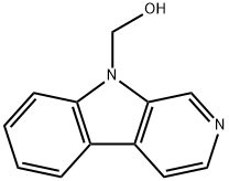 9-hydroxymethyl-beta-carboline Struktur