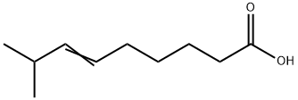 (CIS)-8-METHYLNON-6-ENOIC ACID Struktur