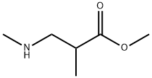 3-Methylamino-2-methylpropionic acid methyl ester, 21388-25-0, 結(jié)構(gòu)式