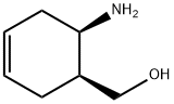 3-Cyclohexene-1-methanol,6-amino-,(1S,6R)-(9CI) Struktur