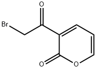 2H-Pyran-2-one, 3-(bromoacetyl)- (9CI) Struktur