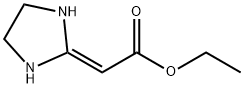 2-(2-IMIDAZOLIDINYLIDENE)-ACETIC ACID ETHYL ESTER Struktur