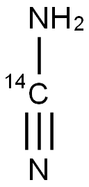 CYANAMIDE, [14C] Struktur