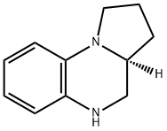 Pyrrolo[1,2-a]quinoxaline, 1,2,3,3a,4,5-hexahydro-, (3aS)- (9CI) Struktur