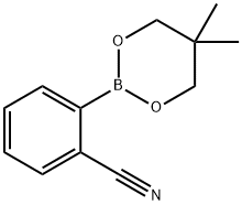 2-Cyanophenylboronic acid neopentyl ester Struktur