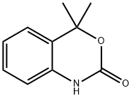 4,4-Dimethyl-1H-3,1-benzooxazine-2(4H)-one Struktur