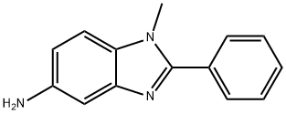 1-METHYL-2-PHENYL-1 H-BENZOIMIDAZOL-5-YLAMINE Struktur