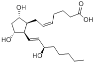 8-ISO-15(R)-PROSTAGLANDIN F2ALPHA Struktur