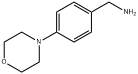 4-MORPHOLINOBENZYLAMINE Structure