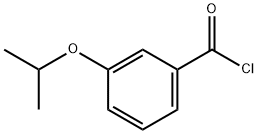 Benzoyl chloride, 3-(1-methylethoxy)- (9CI) Struktur