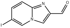 IMidazo[1,2-a]pyridine-2-carboxaldehyde, 6-iodo- Struktur