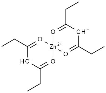 ZINC 3,5-HEPTANEDIONATE Struktur