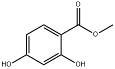 Methyl 2,4-dihydroxybenzoate Structure