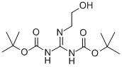 1 3-DI-BOC-2-(2-HYDROXYETHYL)GUANIDINE Struktur