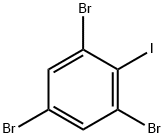 2,4,6-TRIBROMOIODOBENZENE Struktur