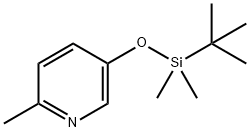 Pyridine, 5-[[(1,1-dimethylethyl)dimethylsilyl]oxy]-2-methyl- (9CI) Struktur