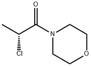 Morpholine, 4-[(2R)-2-chloro-1-oxopropyl]- (9CI) Struktur