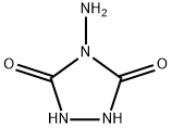 4-Amino-(4H)-1,2,4-Triazole-3,5-Diol Struktur