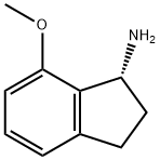 1H-Inden-1-amine,2,3-dihydro-7-methoxy-,(1R)-(9CI) Struktur