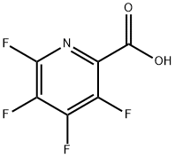 3,4,5,6-Tetrafluoropyridine-2-carboxylic acid Struktur