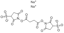 BIS(SULFOSUCCINIMIDYL)SUCCINATE SODIUM SALT Struktur