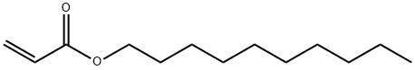 DECYL ACRYLATE Struktur