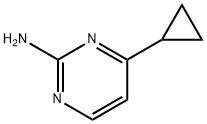 2-Pyrimidinamine, 4-cyclopropyl- (9CI)