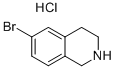 6-BROMO-1,2,3,4-TETRAHYDROISOQUINOLINE HYDROCHLORIDE Struktur