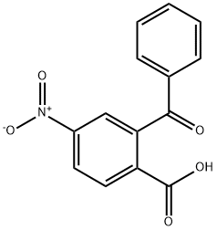 2-Benzoyl-4-nitrobenzoic Acid Struktur