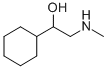 2-(Methylamino)-1-cyclohexylethanol Struktur