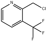 2-(CHLOROMETHYL)-3-(TRIFLUOROMETHYL)PYRIDINE Struktur