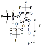 CERIUM(IV) TRIFLUOROMETHANESULFONATE HYDRATE Struktur