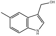 5-METHYL-3-HYDROXYMETHYLINDOLE Struktur