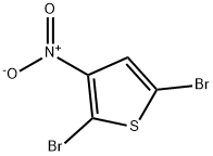 2,5-DIBROMO-3-NITROTHIOPHENE Struktur