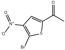 1-(5-BROMO-4-NITRO-2-THIENYL)ETHAN-1-ONE Struktur