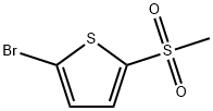 2-bromo-5-(methylsulfonyl)thiophene Struktur