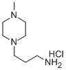 N-METHYL-N'-(3-AMINO PROPYL) PIPERAZINE HCL Struktur