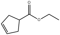 ethyl cyclopent-3-ene-1-carboxylate Struktur