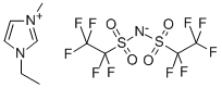 1-ETHYL-3-METHYLIMIDAZOLIUM BIS(PENTAFLUOROETHYLSULFONYL)IMIDE, 99% [EMIBETI] Struktur