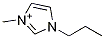 1-propyl-3-Methyl iMidazoliuM Struktur