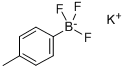 POTASSIUM 4-METHYLPHENYLTRIFLUOROBORATE Struktur